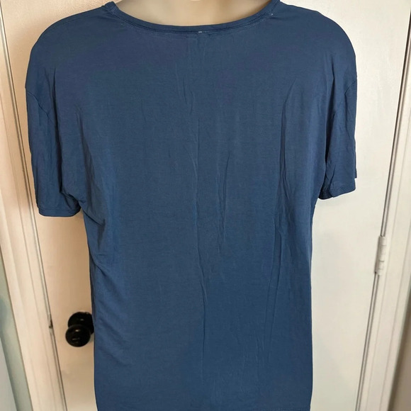 Lucky Brand Blue graphic roadtrip Soft Oversized T-shirt Size XXL #1349 - Picture 6 of 6